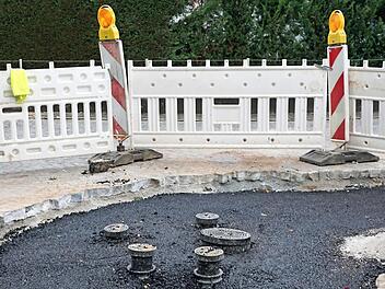 In Sachen Wasserwirtschaft tut sich aktuell so einiges in Zapfendorf - hier der Blick auf eine aktuelle Baustelle. Foto: Johannes Michel