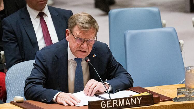 Au&szlig;enminister Wadephul bei der UN