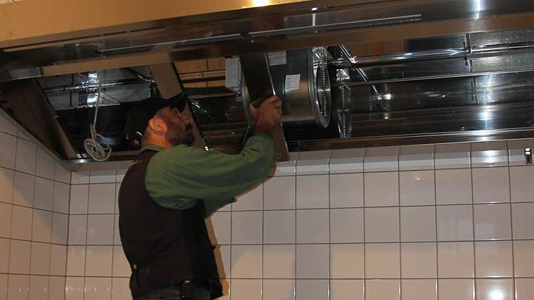 In zwei Wochen sollen die Einrichtung und der Umbau abgeschlossen sein.