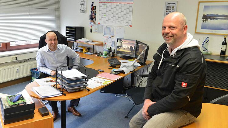 Die Cousins Michael (links) und Jörg (rechts) Braun