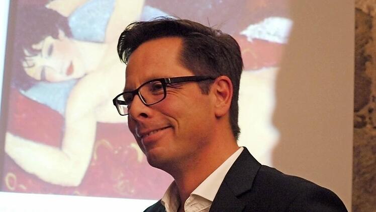 Was ist Kunst? Der Kunsthistoriker Lars Blunk gab in Forchheim Antworten.  Foto: Pauline Lindner