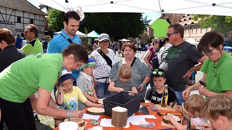 Nat&uuml;rlich gab es auch f&uuml;r die Kinder beim Main-Garten-Tag jede Menge Entfaltungsm&ouml;glichkeiten.