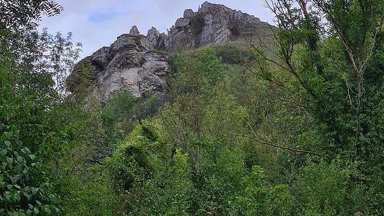 Die Hütte befindet sich unterhalb des Walberla. Foto: Carmen Schwind