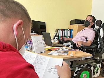 Aus eigener Betroffenheit: Pascal und Gian-Luca arbeiten ehrenamtlich im Verein "Lebens(t)räume.