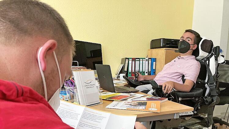 Aus eigener Betroffenheit: Pascal und Gian-Luca arbeiten ehrenamtlich im Verein "Lebens(t)räume.