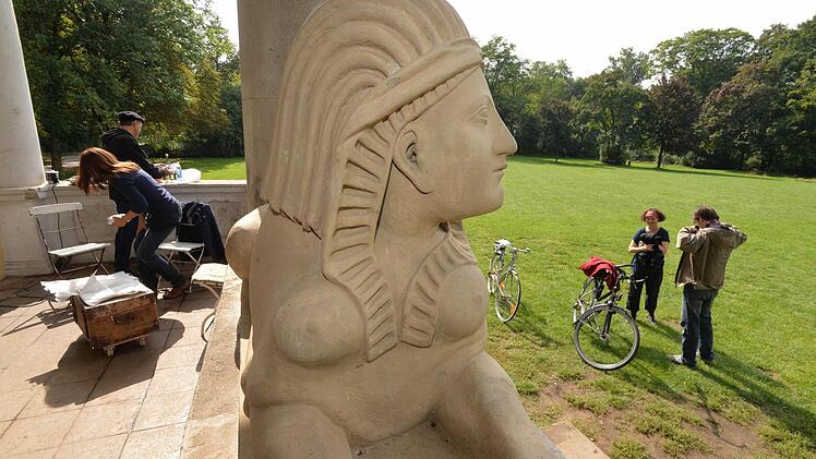 Musikpavillon im Hain Bamberg. Foto: Ronald Rinklef