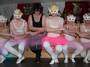 Ein "rattenscharfer" Auftritt. Foto: Veronika Schadeck