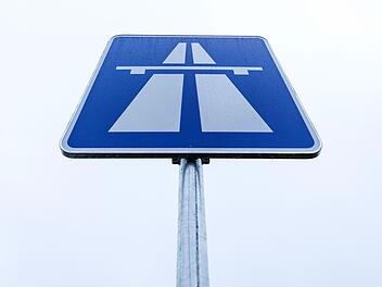 Verkehrszeichen Autobahn