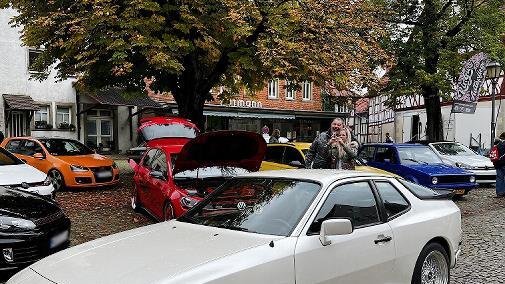 Die Fans der GTI kamen in Münnerstadt wieder auf ihre Kosten, auch wenn es weniger Fahrzeuge waren.