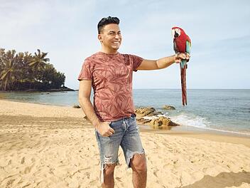 Matthias Mangiapane ist bei Promis unter Palmen dabei.  Foto: SAT1