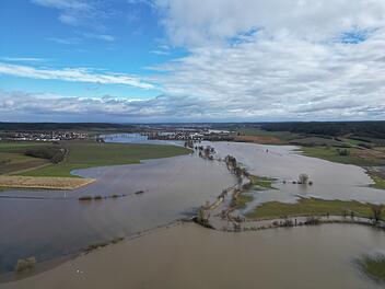 Weitere Hochwasserwarnungen in Mittelfranken: Meldestufe 3 erreicht