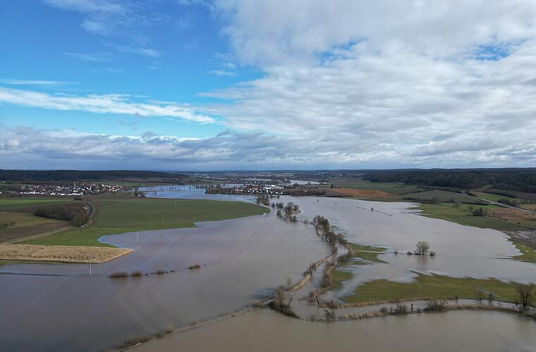Hochwasser in Franken: In diesen Kreisen ist die Lage kritisch