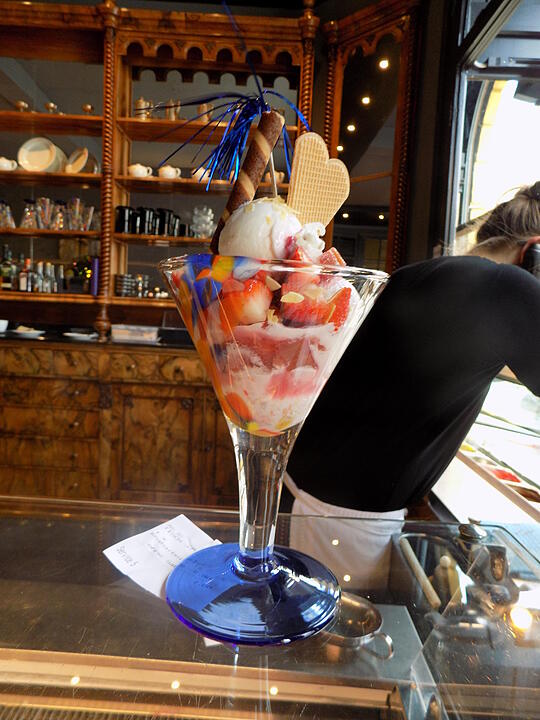 Eisdielen Bamberg: das Café Riffelmacher