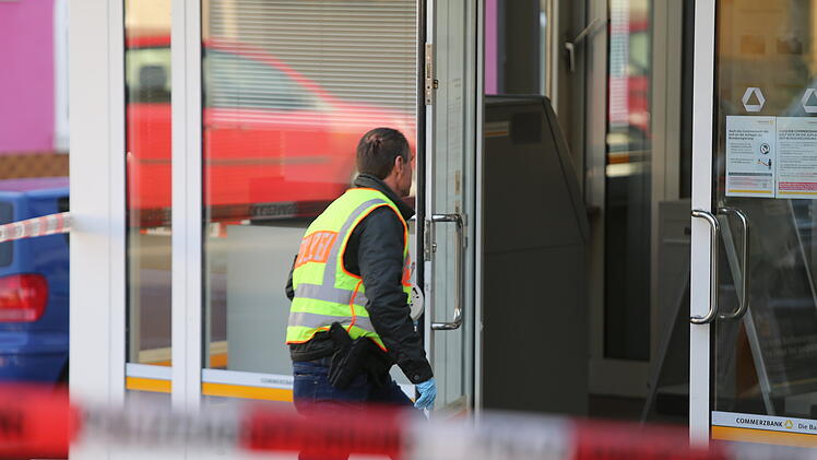 Geldautomat in Selb gesprengt