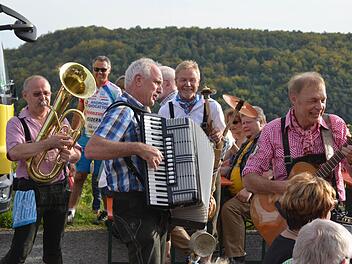 Die Rhön-Biedl´s haben das Musikmachen nicht verlernt (v. l. ): Klaus Unsleber, Fred Mantel, Bernd Krug und Rainer Poppel.  Foto: Andreas Lomb