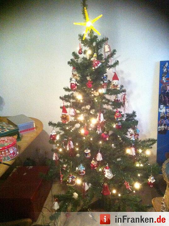 Weihnachten in Franken: Die Christbäume unserer Leser
