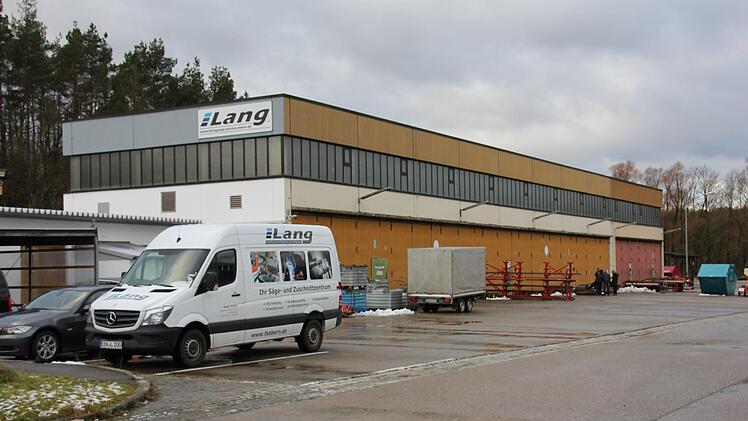 Die Lang GmbH auf dem bislang gepachteten Areal in der Kaserne.