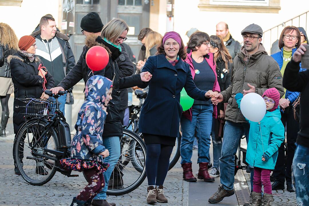 Fest der Demokratie, III. Weg und Anti-Nazi-Demonstrationen in Bamberg
