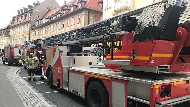 Bamberg: Feuerwehreinsatz in der Innenstadt