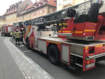 Bamberg: Feuerwehreinsatz in der Innenstadt