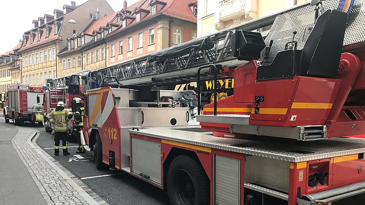Bamberg: Feuerwehreinsatz in der Innenstadt