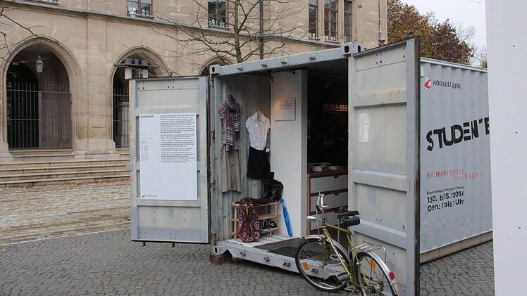 Die Studentenbude am Albertsplatz. Foto: Simone Bastian