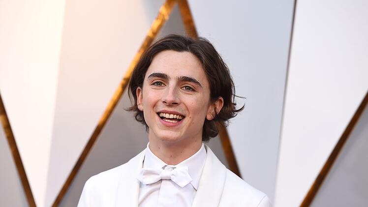 Timoth&eacute;e Chalamet bei Oscars 2018