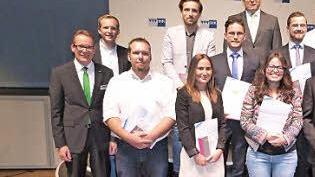 Die Prüfungsbesten der Weiterbildung sowie Meisterpreisträger