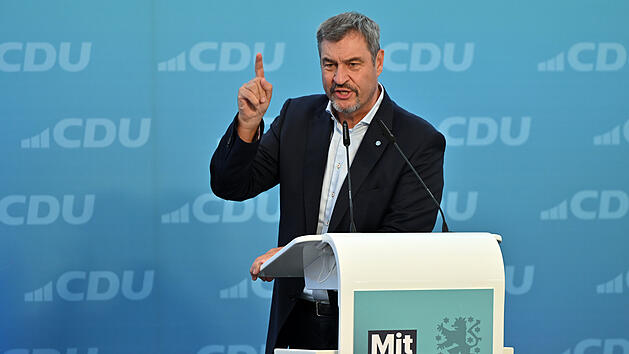 Landtagswahlen im Osten: S&ouml;der spricht von Z&auml;sur