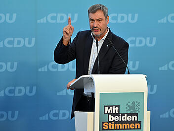 Landtagswahlen im Osten: S&ouml;der spricht von Z&auml;sur