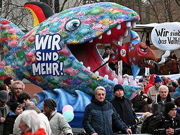 Protest gegen AfD-Treffen