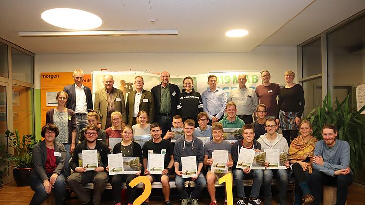 Die Gewinner des Wettbewerbs. Foto:  Anna-Lena Bieneck/Biosphärenreservat Rhön