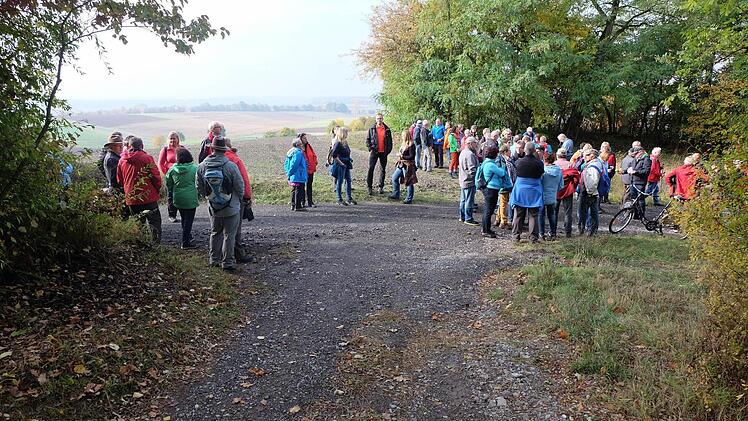 Sternwanderung nach Oberlauringen.  Foto: Philipp Bauernschubert