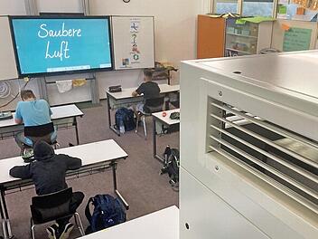 Filter sollen in Schulen für saubere Luft sorgen.