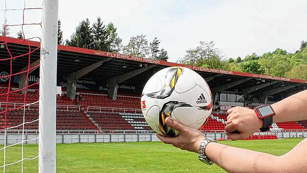 Torlinienkameras im Stadion der Kickers installiert