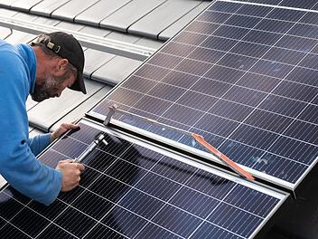 "Mit Photovoltaik können wir uns unabhängig machen", sagt MarkusRuckdeschel.