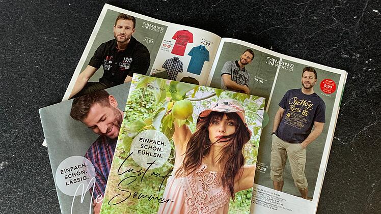 Die letzten beiden &bdquo;Kataloge&ldquo;: &bdquo;Men & Style&ldquo; und &bdquo;Lust auf Sommer&ldquo;