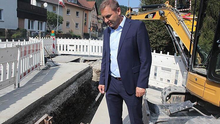 Frankenwaldgruppe-Vorsitzender Jürgen Baumgärtner strebt in Sachen Wasserversorgung die Anerkennung als Härtefall an. Foto: Archiv Veronika Schadeck