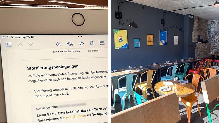Würzburg: Tapas-Bar mit emotionalem Statement zu "No-Shows" - Strafen teilweise schon eingeführt