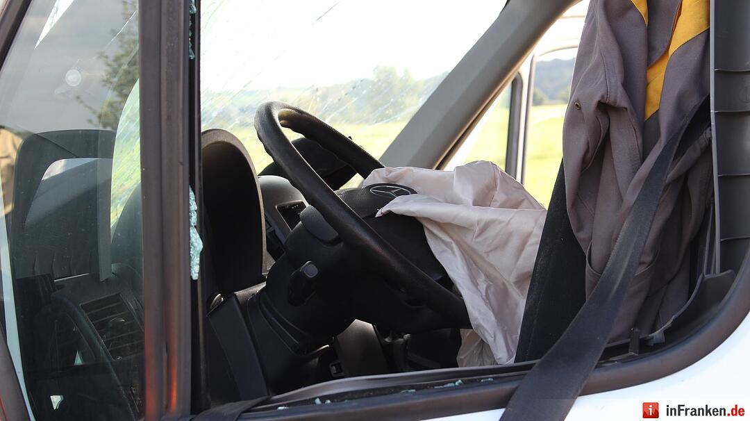 Unfall bei Wassertrüdingen im Landkreis Ansbach