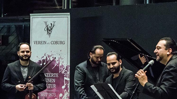 Das Janoska-Ensemble gastierte zum Saison-Auftakt beim Coburger Verein.Foto: Jochen Berger