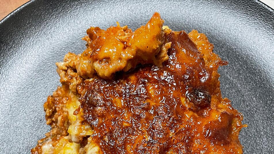 Lasagne mal anders: mit Hackfleisch und Gemüse. Lasagne mal anders: mit Hackfleisch und Gemüse.