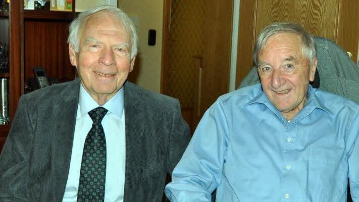 Erinnerungen an Hebert Neder: Mit seinem Freund Eberhard Gräf