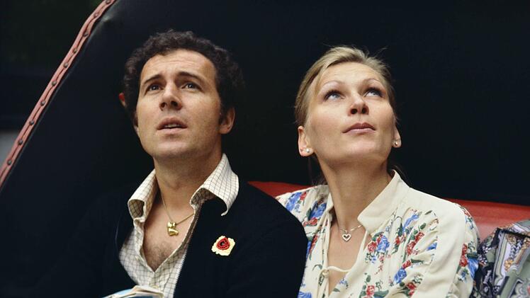 Mit Diana Sandmann verbrachte Franz Beckenbauer Zeit in New York.