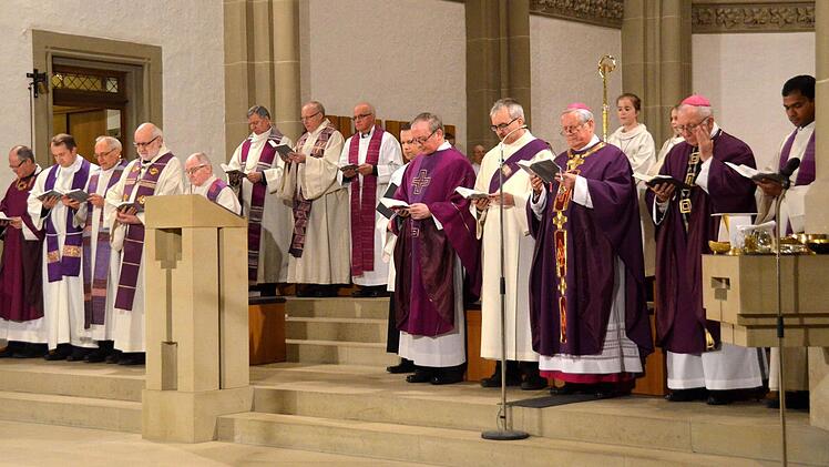 Besuch des Bischofs in Bad Kissingen. Foto: Peter Rauch