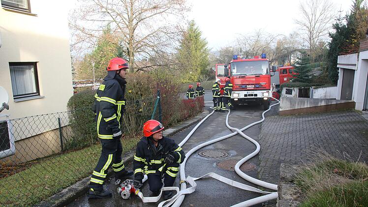 Brand am Ölberg in Coburg Foto: Michael Stelzner