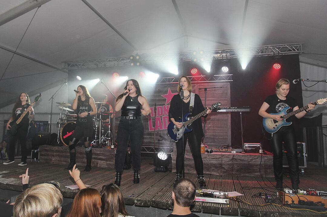 Am Samstag sorgten die Midnight Ladies für Stimmung!