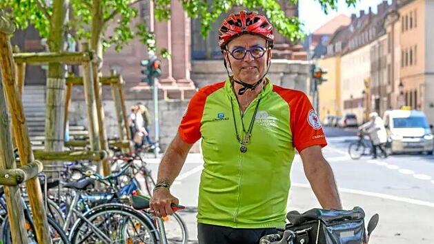 Der W&uuml;rzburger Radbotschafter J&ouml;rg Richter h&auml;lt am Mittwoch, 1. Oktober, einen Benefiz-Vortrag im Hammelburger B&uuml;rgerhaus, um Kindern mit seltenen Erkrankungen zu helfen.