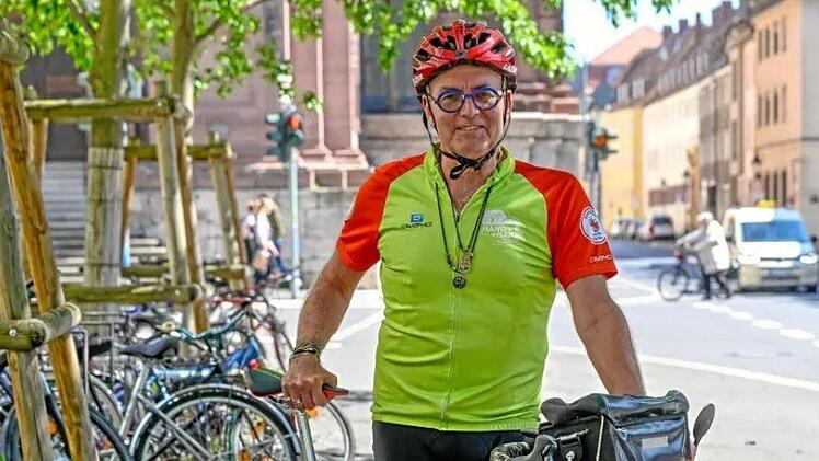 Der Würzburger Radbotschafter Jörg Richter hält am Mittwoch, 1. Oktober, einen Benefiz-Vortrag im Hammelburger Bürgerhaus, um Kindern mit seltenen Erkrankungen zu helfen.