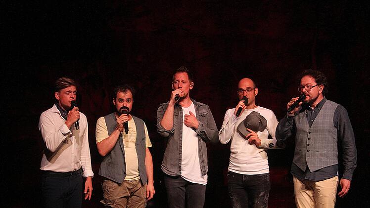 Die Gruppe "Viva Voce" begeisterte in Trebgast.  Foto: Sonny Adam